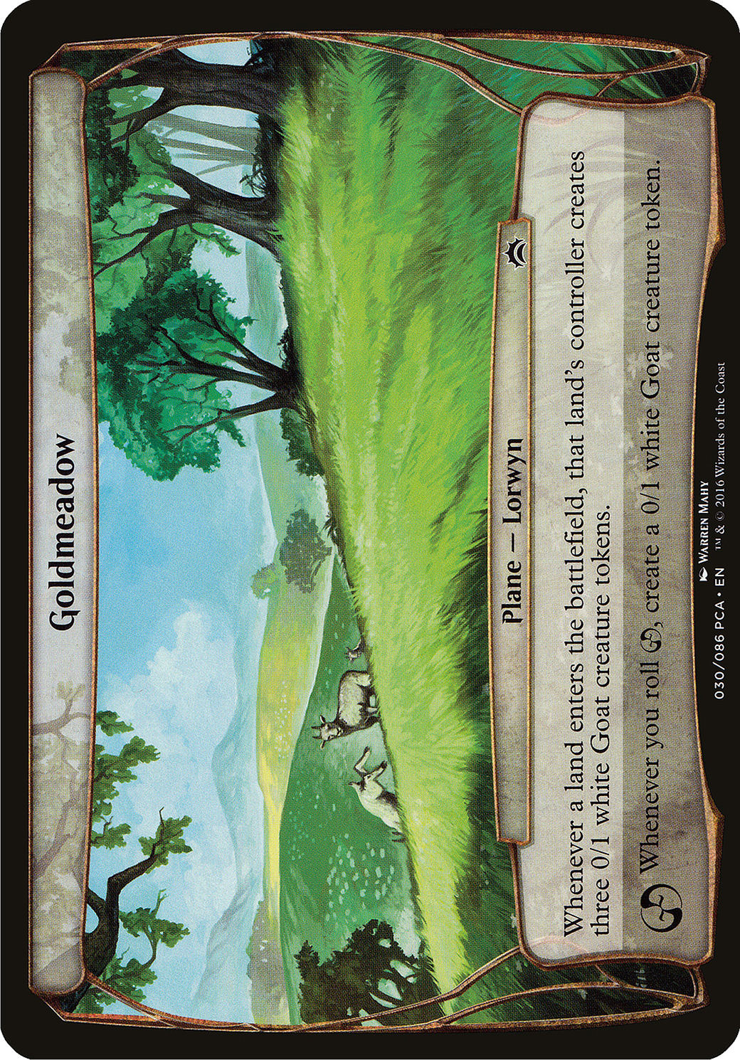 Goldmeadow (Planechase Anthology) - Planechase Anthology Planes