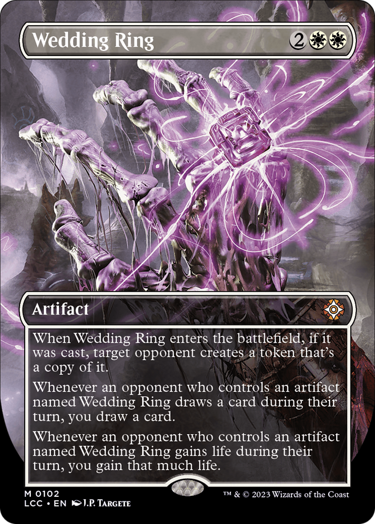 Wedding Ring (Borderless) (102) - The Lost Caverns of Ixalan Commander