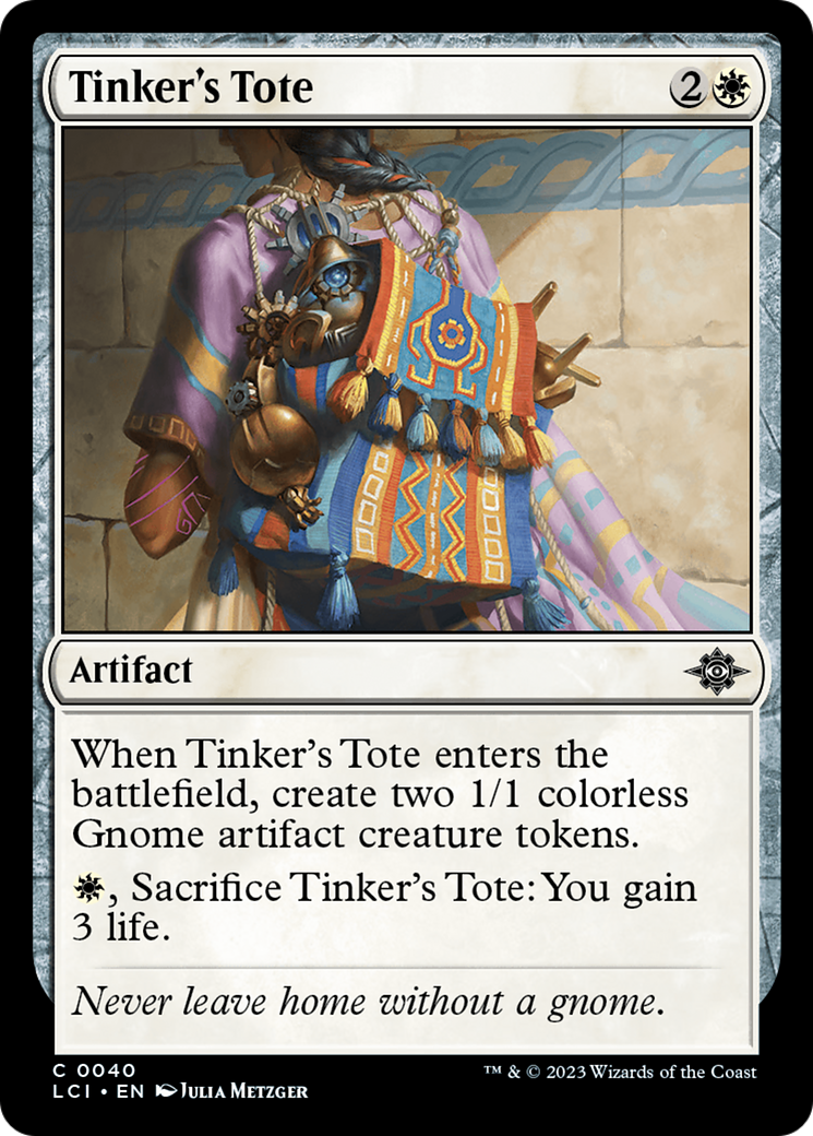 Tinker's Tote (040) Foil - The Lost Caverns of Ixalan