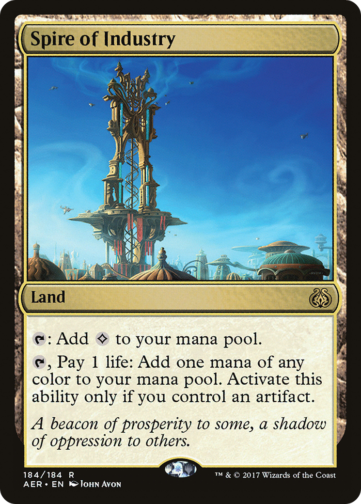 Spire of Industry (184) Foil - Aether Revolt