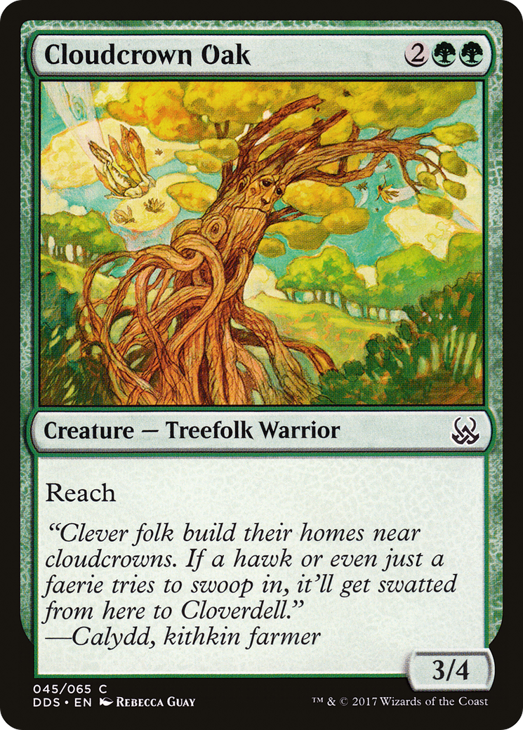 Cloudcrown Oak (045) - Duel Decks: Mind vs. Might