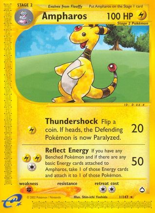 Ampharos (1) - Aquapolis