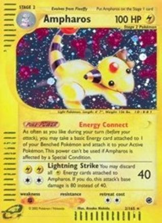 Ampharos (2) (2) Reverse Holofoil - Expedition