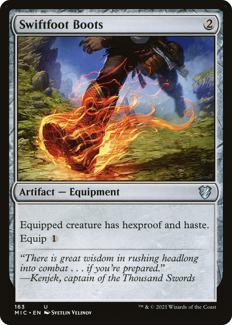 Swiftfoot Boots (163) - Midnight Hunt Commander