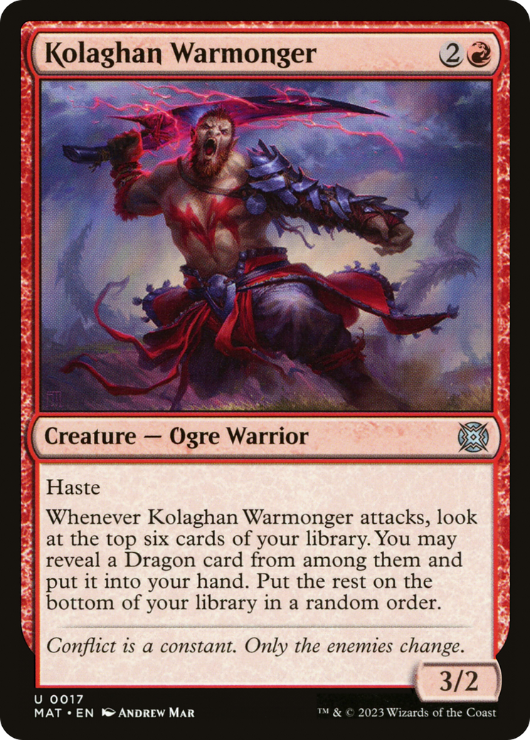 Kolaghan Warmonger (017) - March of the Machine: The Aftermath