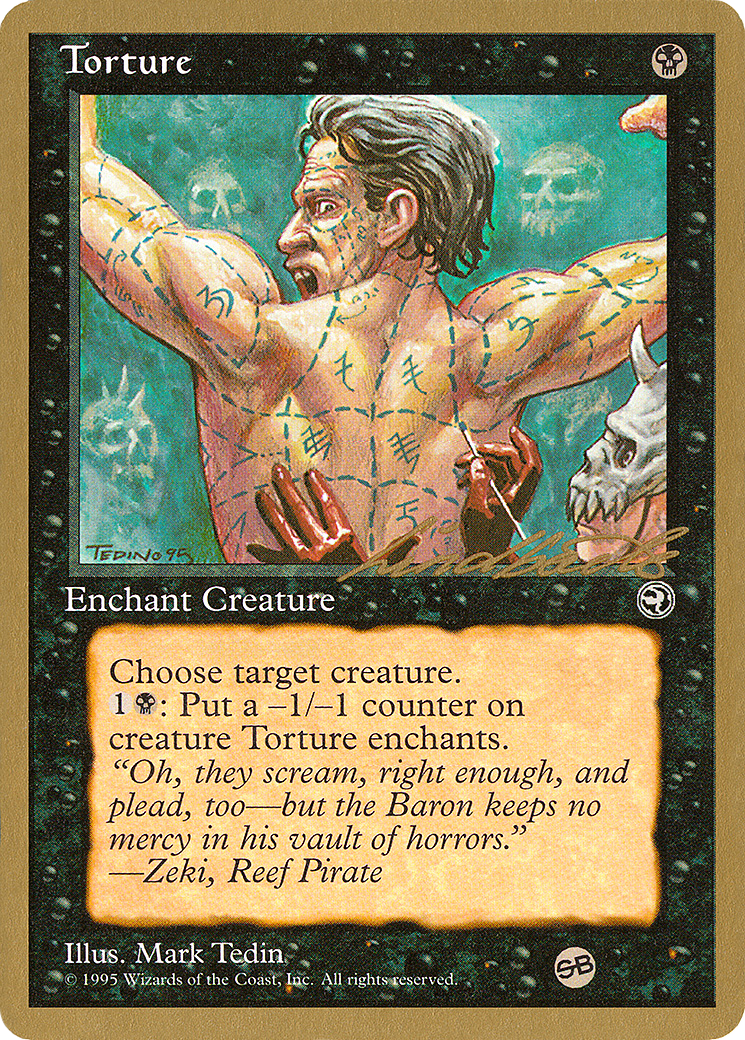 Torture - 1996 Leon Lindback (HML) (SB) - Pro Tour Collector Set