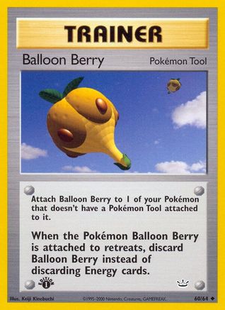 Balloon Berry (60) 1st Edition - Neo Revelation