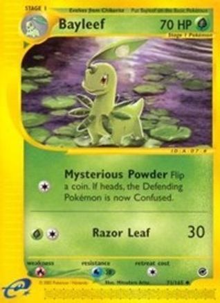 Bayleef (71) Reverse Holofoil - Expedition