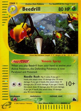 Beedrill (H4) (H4) Holofoil - Skyridge