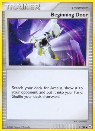 Beginning Door (82) Reverse Holofoil - Arceus