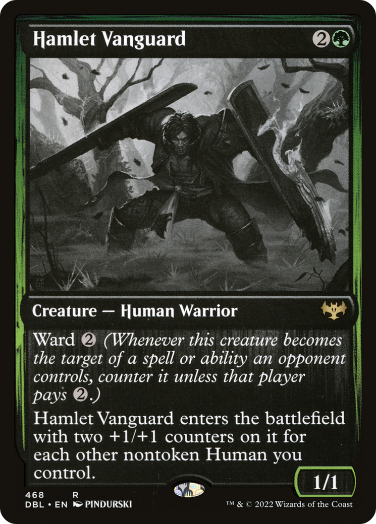 Hamlet Vanguard (468) Foil - Innistrad: Double Feature