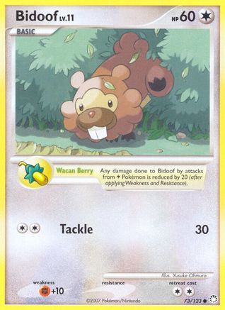 Bidoof (73) - Mysterious Treasures