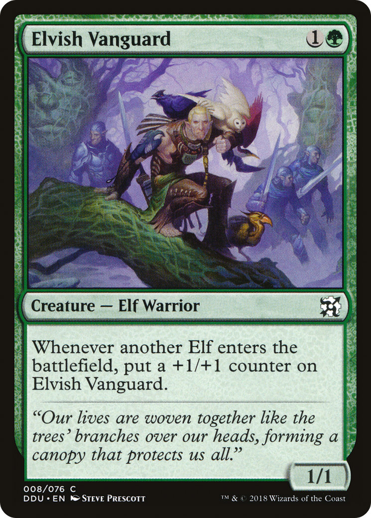 Elvish Vanguard (008) - Duel Decks: Elves vs. Inventors