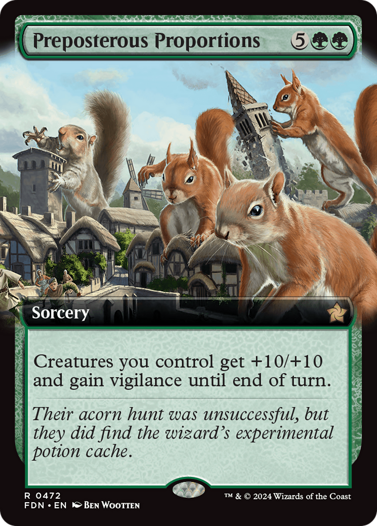 Preposterous Proportions (Extended Art) (472) - Foundations