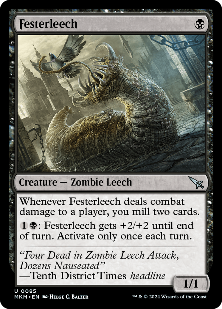 Festerleech (085) Foil - Murders at Karlov Manor