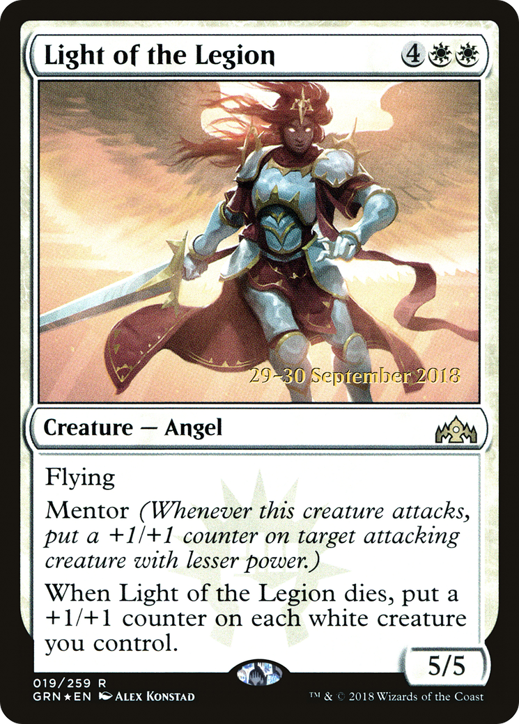 Light of the Legion (19s) Foil - Guilds of Ravnica Promos