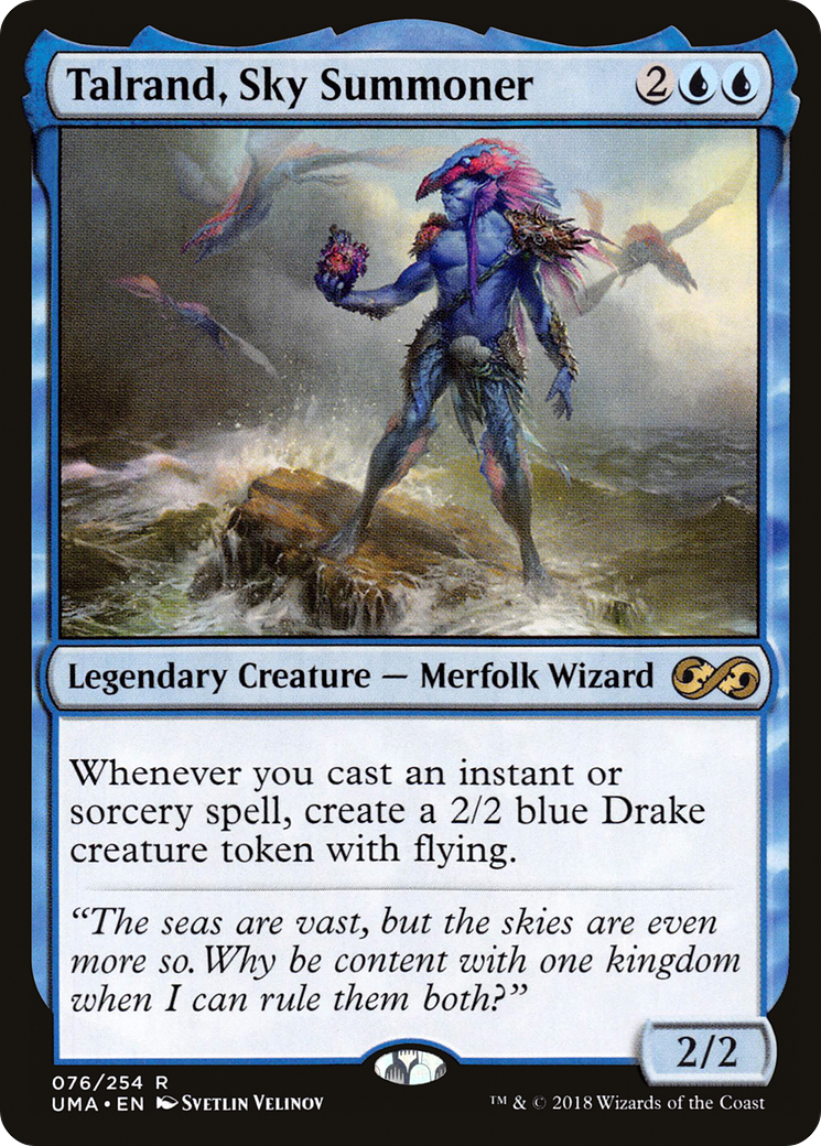 Talrand, Sky Summoner (076) Foil - Ultimate Masters