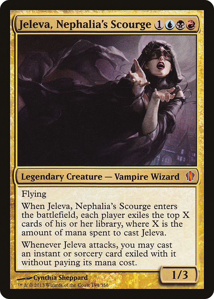 Jeleva, Nephalia's Scourge (194) - Commander 2013