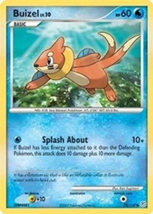 Buizel (72) Reverse Holofoil - Diamond and Pearl