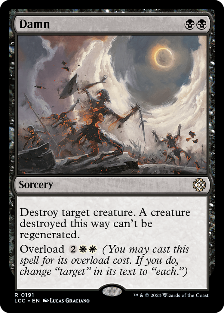 Damn (191) - The Lost Caverns of Ixalan Commander