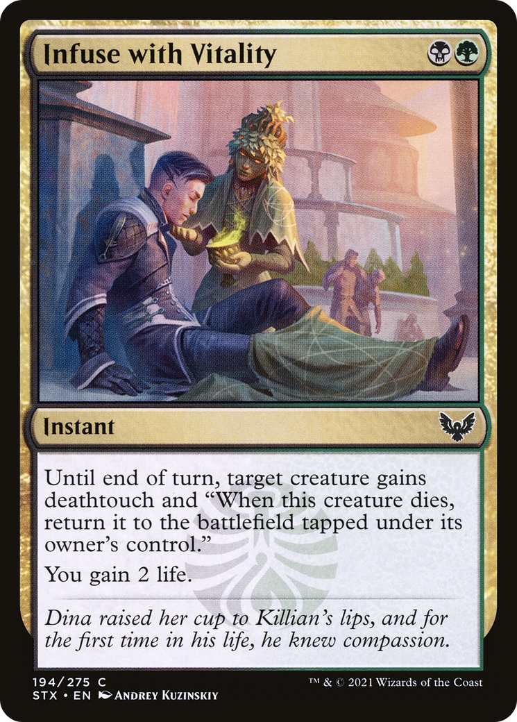 Infuse with Vitality (194) Foil - Strixhaven: School of Mages