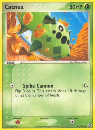 Cacnea (44) Reverse Holofoil - Emerald