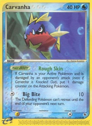 Carvanha (51) Reverse Holofoil - Ruby and Sapphire
