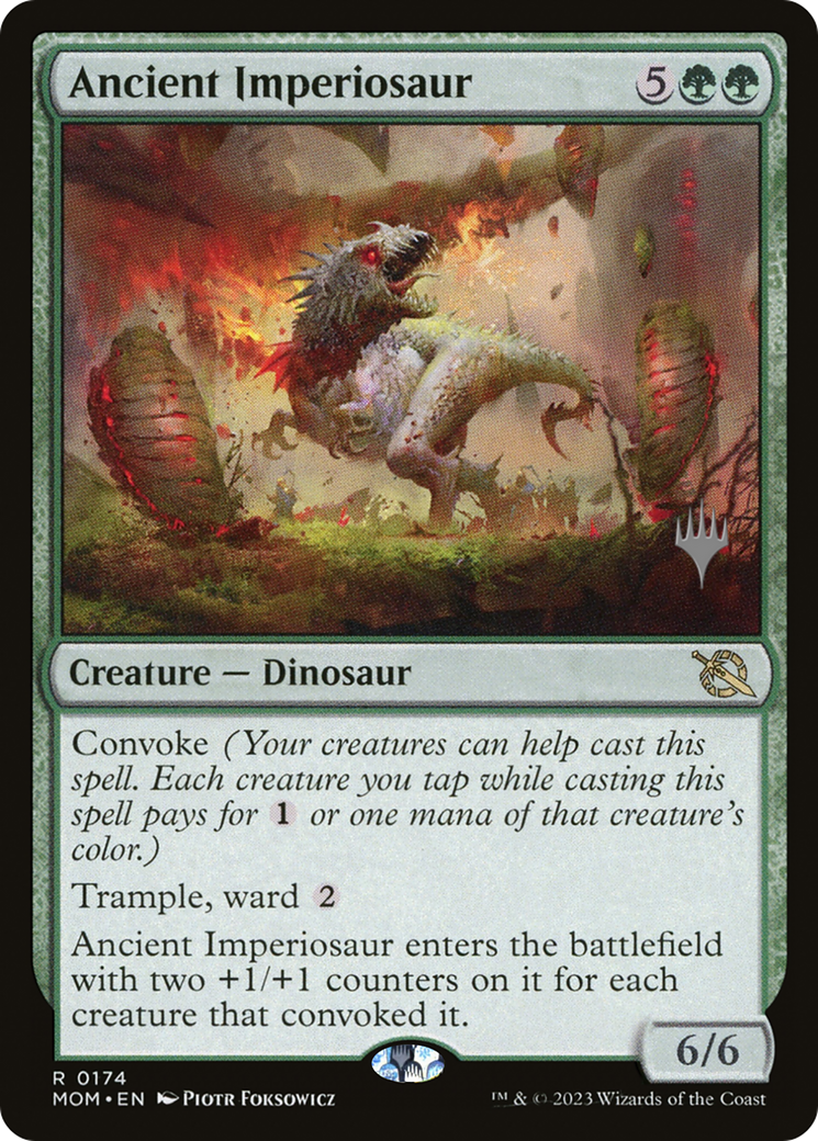 Ancient Imperiosaur (174p) - March of the Machine Promos