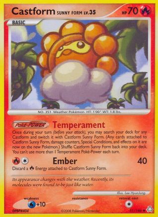 Castform Sunny Form (51) - Legends Awakened