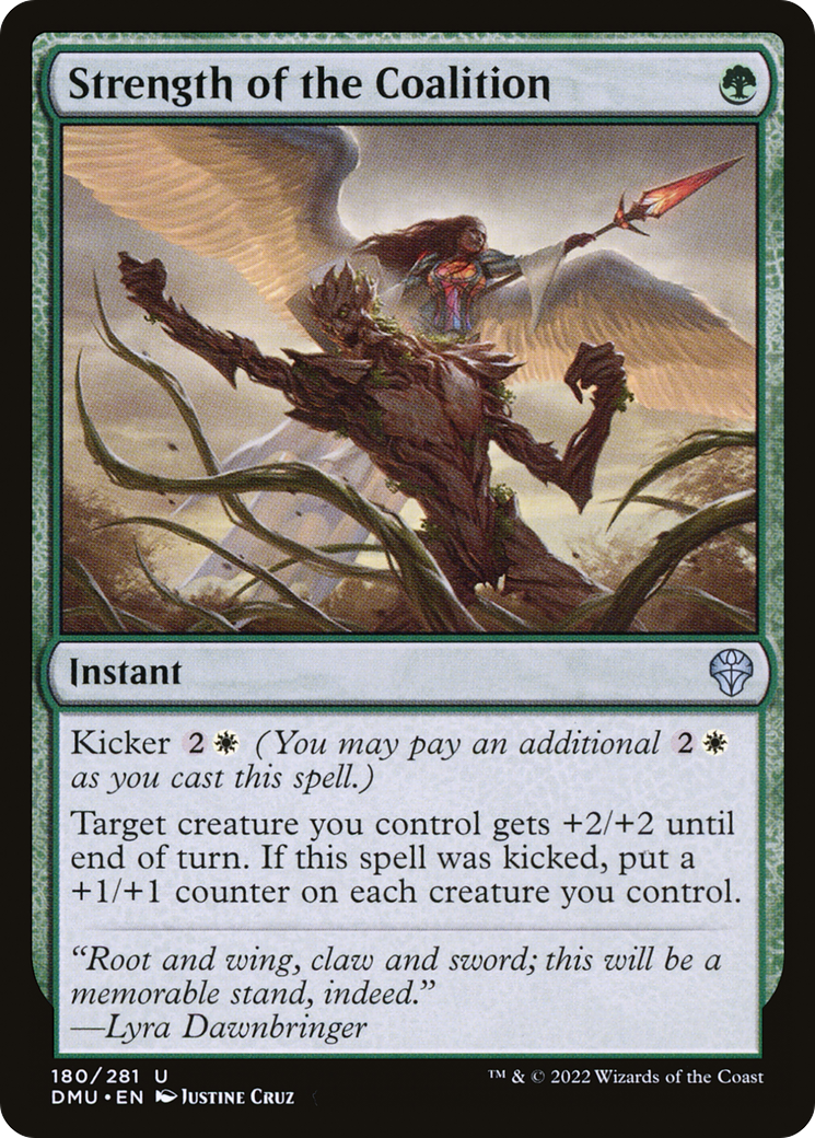 Strength of the Coalition (180) Foil - Dominaria United