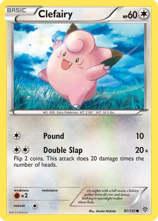 Clefairy (97) Reverse Holofoil - Plasma Storm