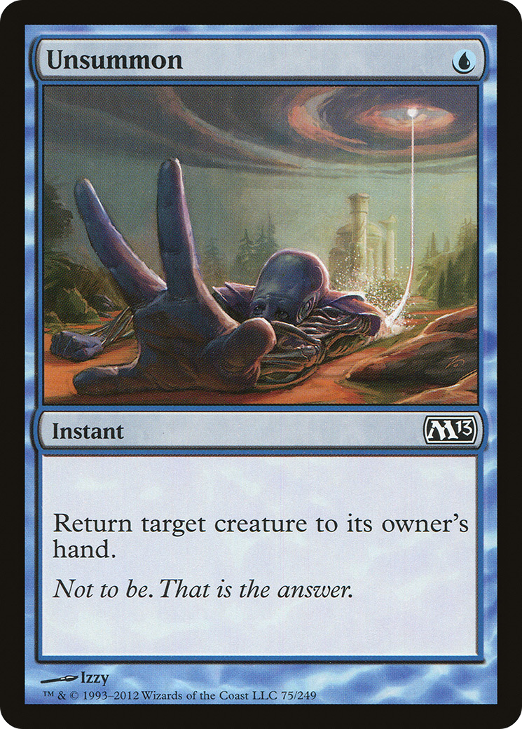 Unsummon (075) Foil - Magic 2013