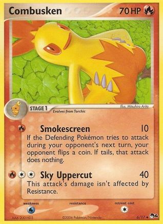 Combusken (6) Holofoil - POP Series 4