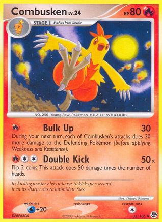 Combusken (35) Reverse Holofoil - Great Encounters