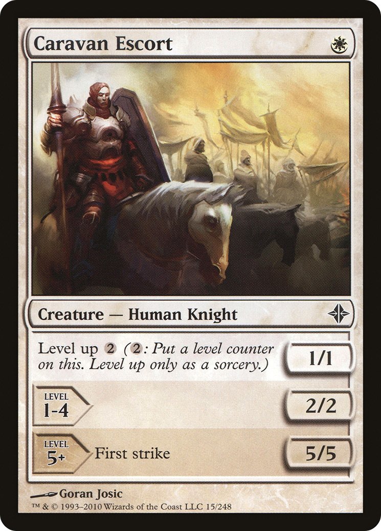 Caravan Escort (015) Foil - Rise of the Eldrazi