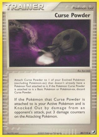 Curse Powder (80) Reverse Holofoil - Unseen Forces