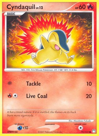 Cyndaquil (79) Reverse Holofoil - Mysterious Treasures