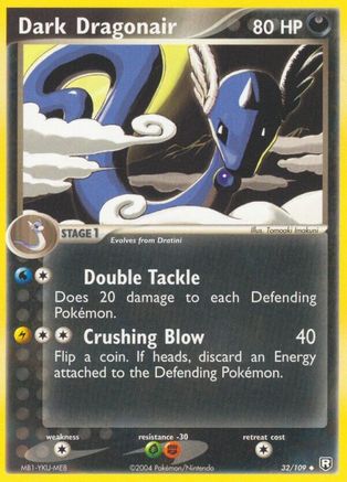 Dark Dragonair - 032/109 (32) Reverse Holofoil - Team Rocket Returns