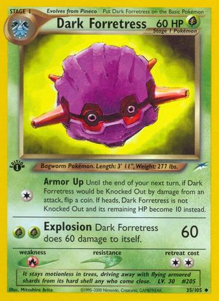 Dark Forretress (35) 1st Edition - Neo Destiny