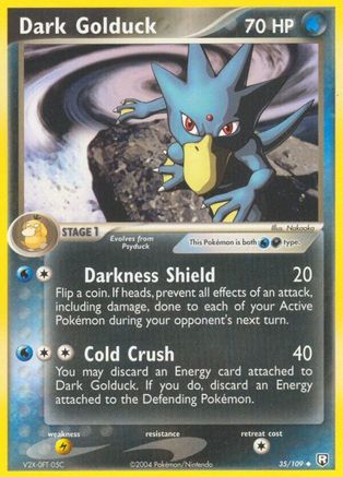 Dark Golduck (35) Reverse Holofoil - Team Rocket Returns