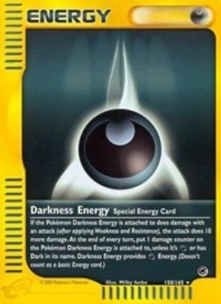Darkness Energy (158) Reverse Holofoil - Expedition