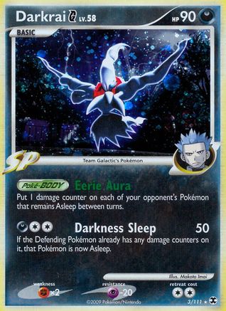 Darkrai G (3) Reverse Holofoil - Rising Rivals