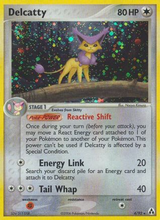 Delcatty (4) Reverse Holofoil - Legend Maker