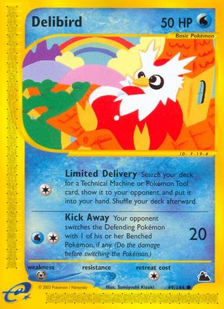 Delibird (49) Reverse Holofoil - Skyridge