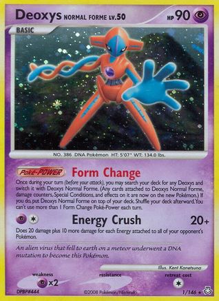 Deoxys Normal Forme (1) Reverse Holofoil - Legends Awakened