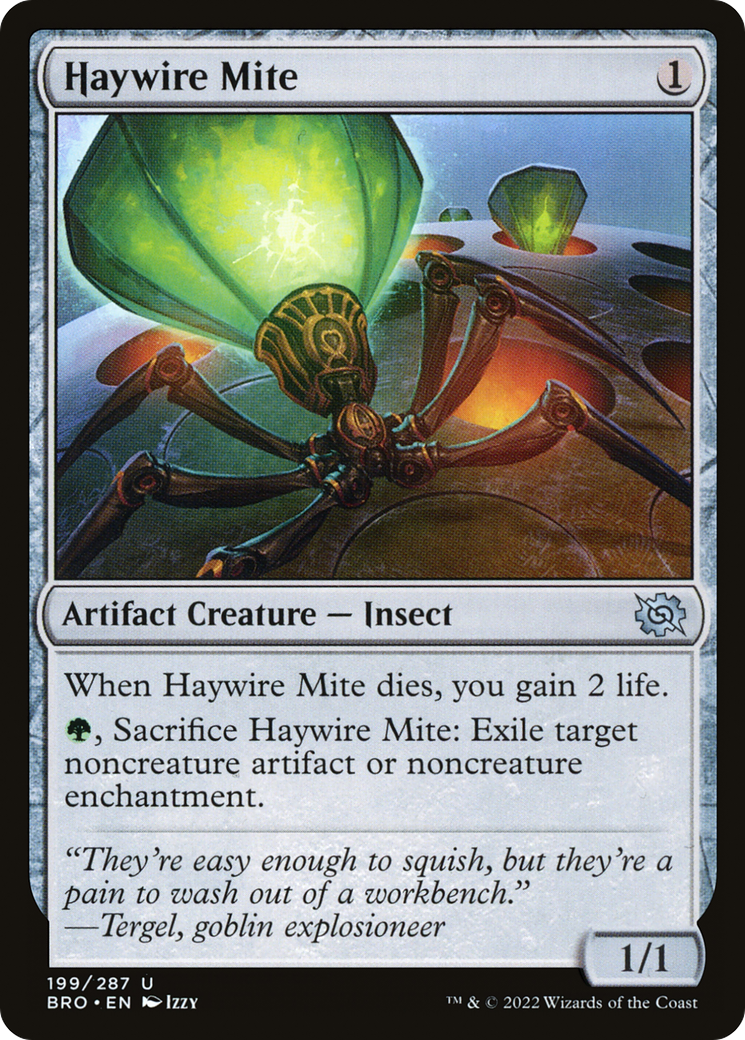 Haywire Mite (199) Foil - The Brothers' War