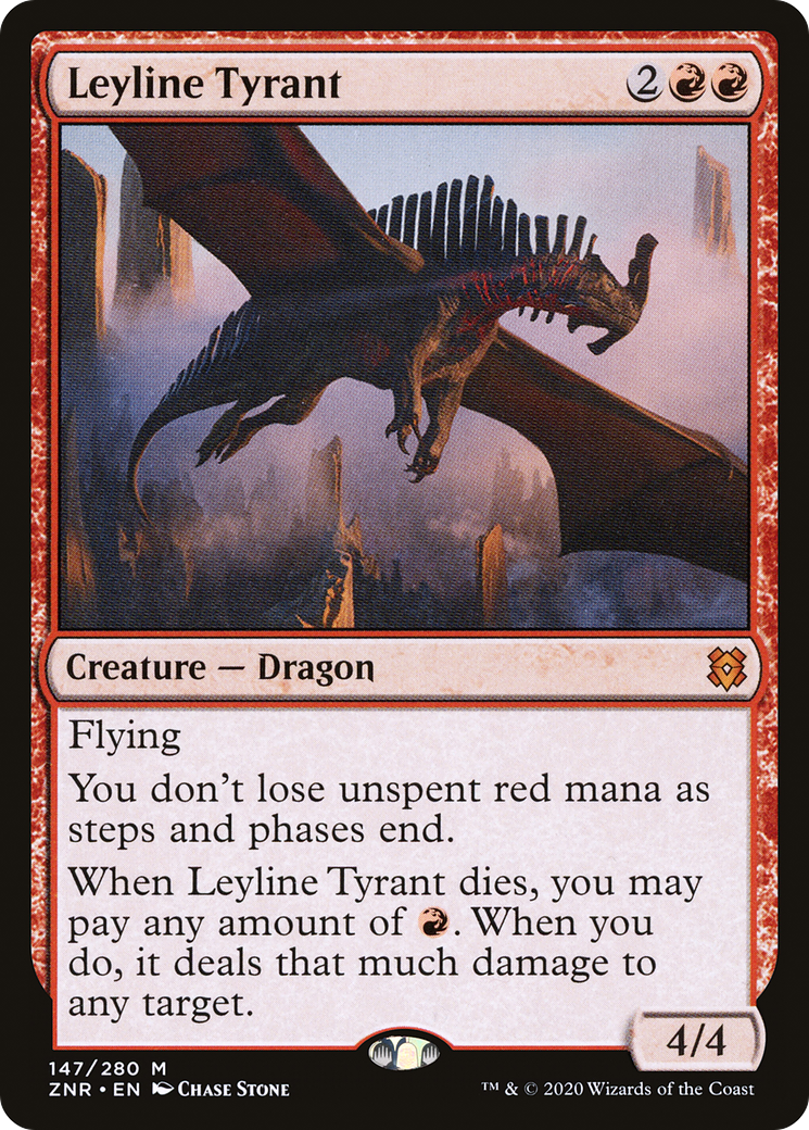 Leyline Tyrant (147) Foil - Zendikar Rising