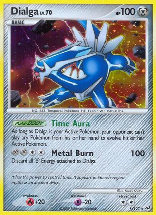 Dialga (6) Reverse Holofoil - Platinum