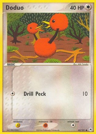 Doduo (60) Reverse Holofoil - Hidden Legends