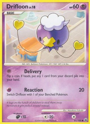 Drifloon (61) Reverse Holofoil - Majestic Dawn